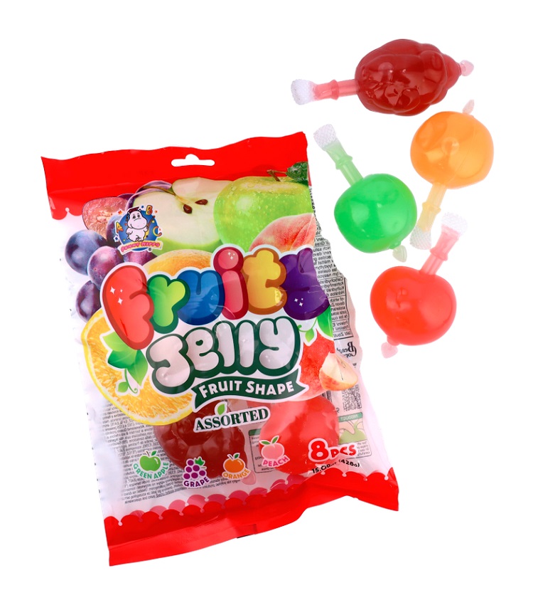 Gelatine alla frutta da succhiare Fruity Jelly - ABC 428g (8pz)